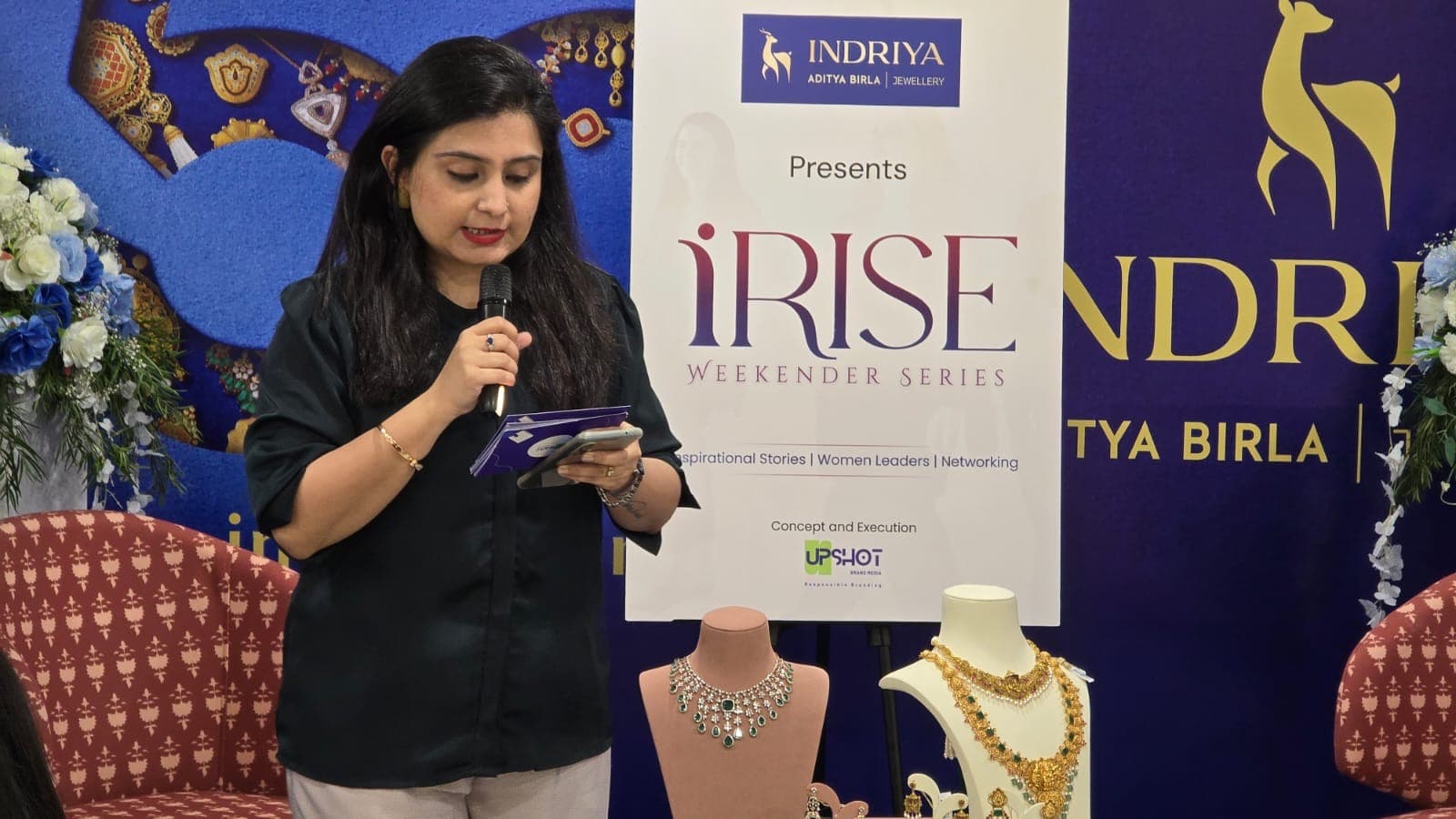 Indriya x iRISE speaker